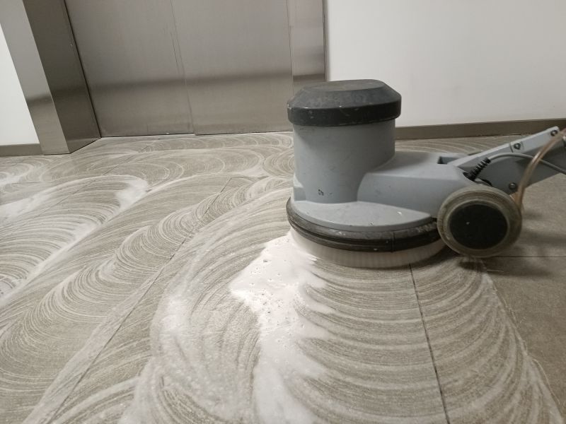 Ceramic Floor Cleaning