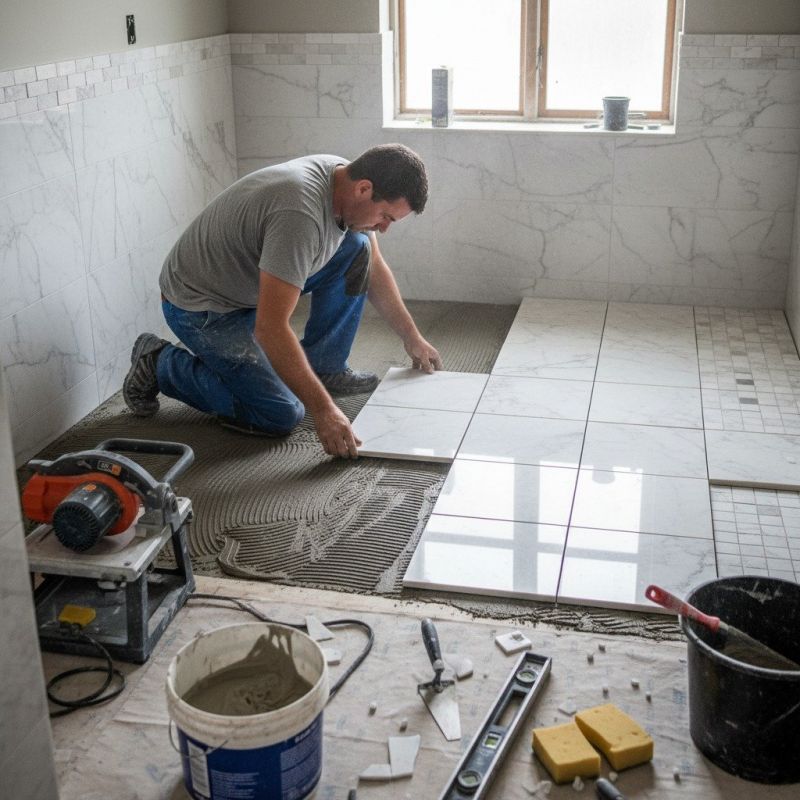 Terrazzo Tile Installation in Wilmington, NC