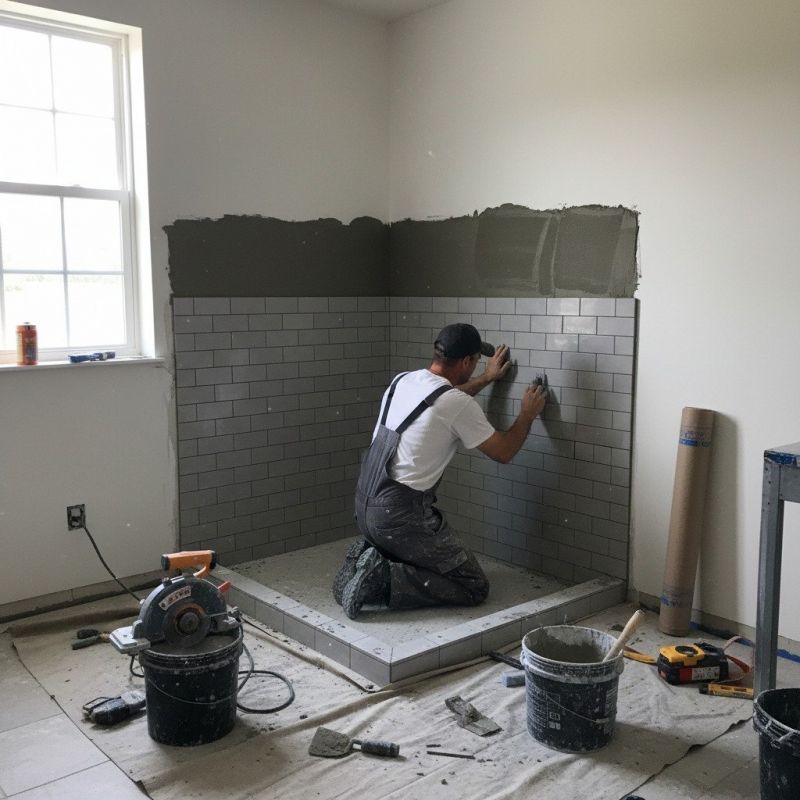 Tile Surround Installation in Longmont, CO